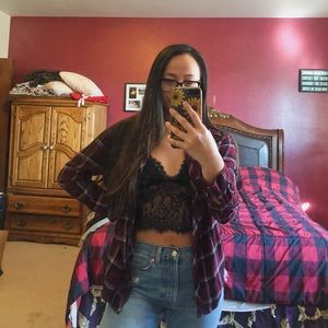 WINDSOR’s Red Plaid Sweater